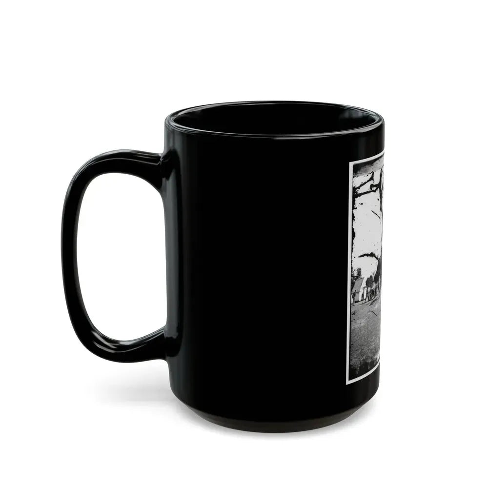 Battery Drill, U.S.A. (U.S. Civil War) Black Coffee Mug - Go Mug Yourself