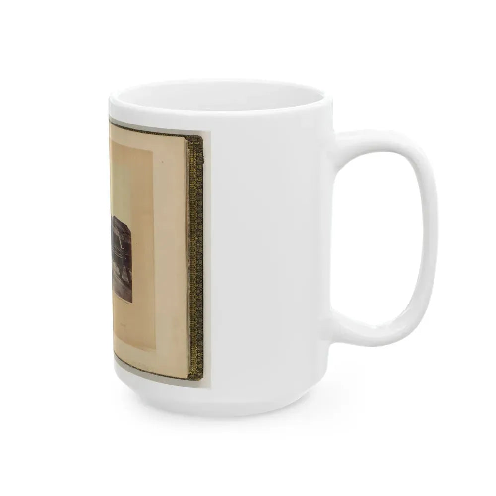 Battery No. 1, Near Yorktown, Virginia(2) (U.S. Civil War) White Coffee Mug - Go Mug Yourself