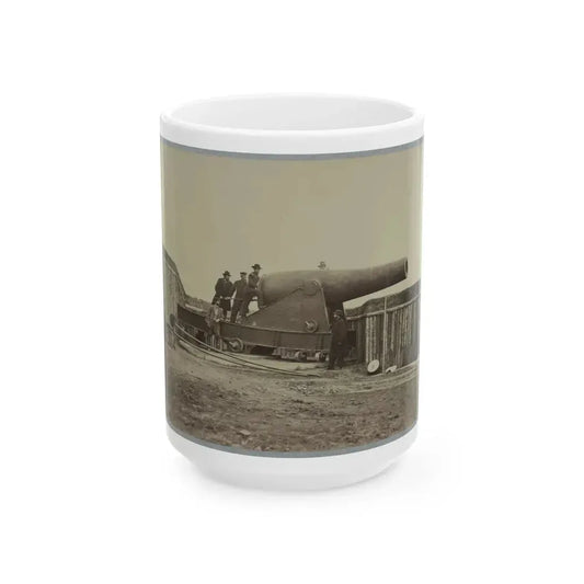 Battery Rodgers, Potomac River, Near Alexandria 001 (U.S. Civil War) White Coffee Mug 15oz - Go Mug Yourself