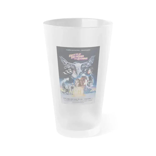 BATTLE BEYOND THE STARS (2) 1980 Movie Poster - Frosted Pint Glass 16oz 16oz Frosted - Go Mug Yourself