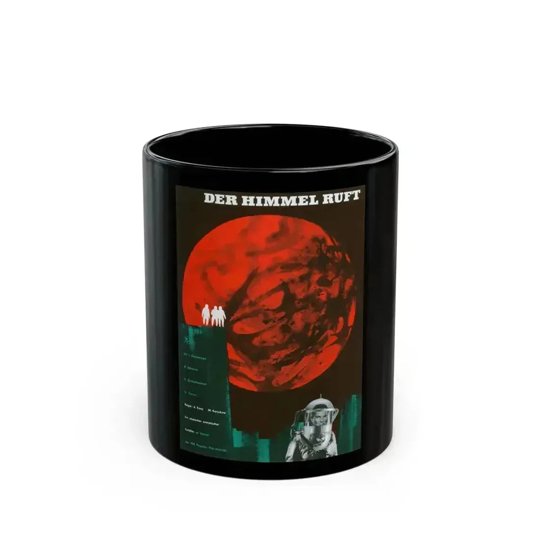 BATTLE BEYOND THE SUN (2) 1959 Movie Poster - Black Coffee Mug 11oz - Go Mug Yourself