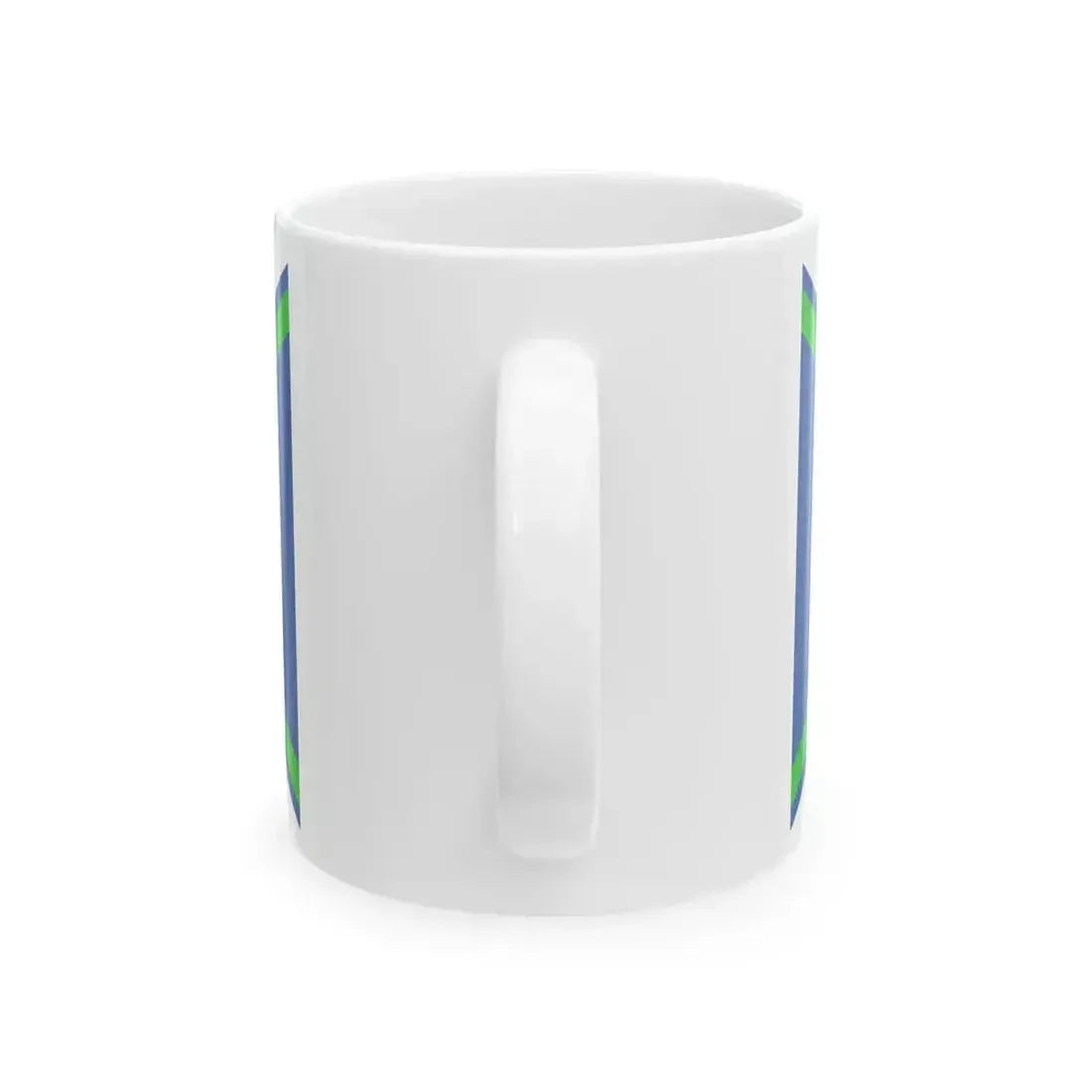 Battle ensign of the Coast Guard of Georgia (Georgia) White Coffee Mug - Go Mug Yourself