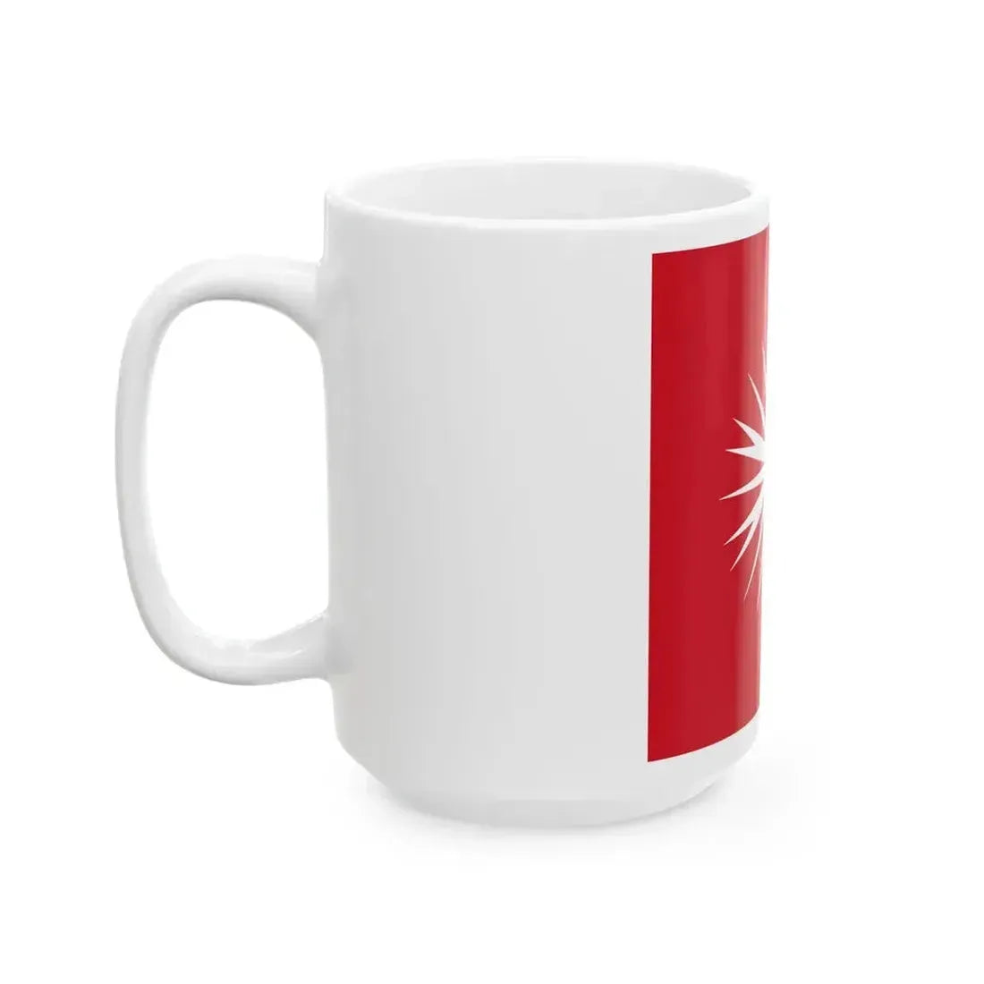 Battle Flag of Tagalog Republic (Philippines) White Coffee Mug - Go Mug Yourself