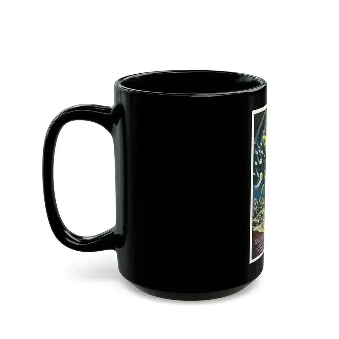 BATTLE IN OUTER SPACE 1959 Movie Poster - Black Coffee Mug - Go Mug Yourself