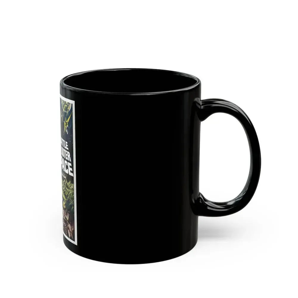 BATTLE IN OUTER SPACE 1959 Movie Poster - Black Coffee Mug - Go Mug Yourself