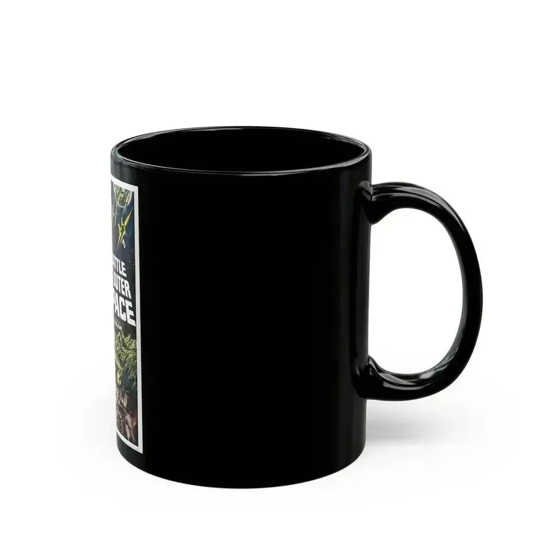 BATTLE IN OUTER SPACE 1959 Movie Poster - Black Coffee Mug - Go Mug Yourself