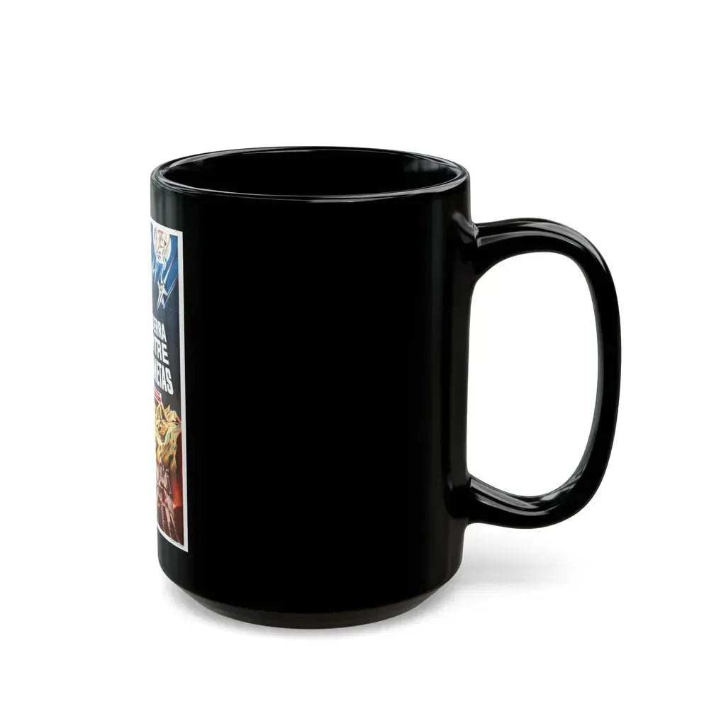 BATTLE IN OUTER SPACE (FRENCH) 1959 Movie Poster - Black Coffee Mug - Go Mug Yourself
