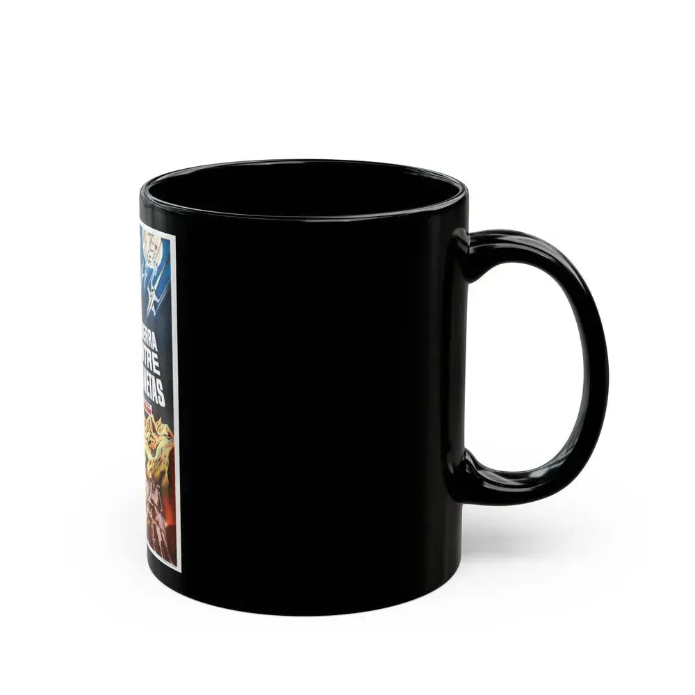 BATTLE IN OUTER SPACE (FRENCH) 1959 Movie Poster - Black Coffee Mug - Go Mug Yourself