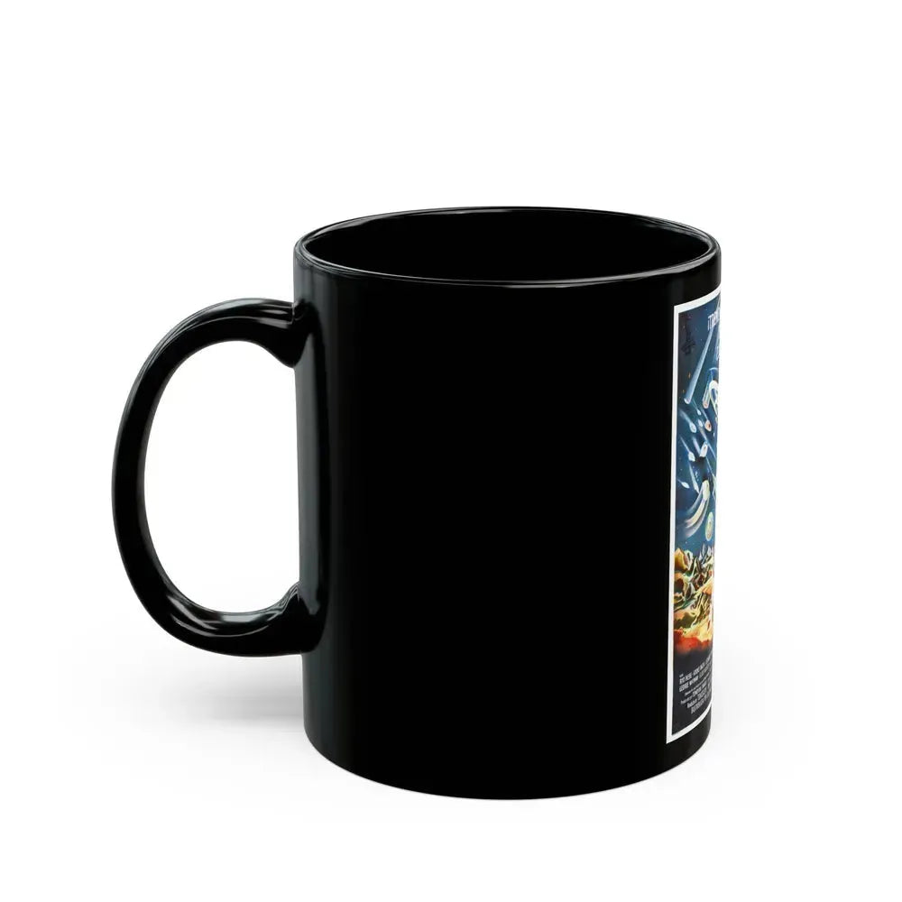 BATTLE IN OUTER SPACE (FRENCH) 1959 Movie Poster - Black Coffee Mug - Go Mug Yourself