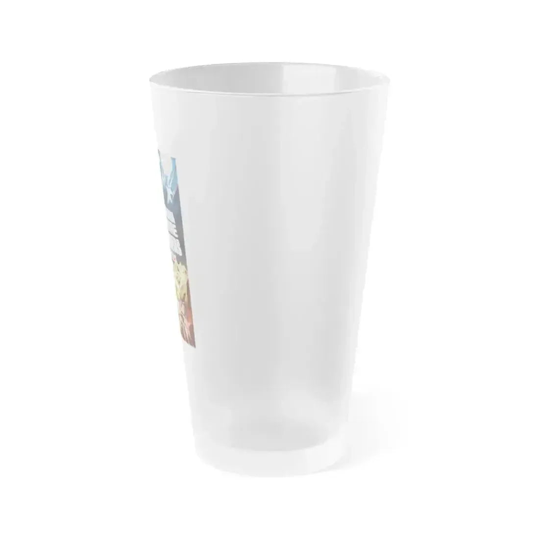BATTLE IN OUTER SPACE (FRENCH) 1959 Movie Poster - Frosted Pint Glass 16oz - Go Mug Yourself