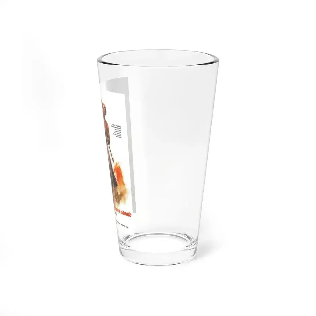 BATTLE OF THE AMAZONS (GERMAN) 1973 Movie Poster - Pint Glass 16oz - Go Mug Yourself