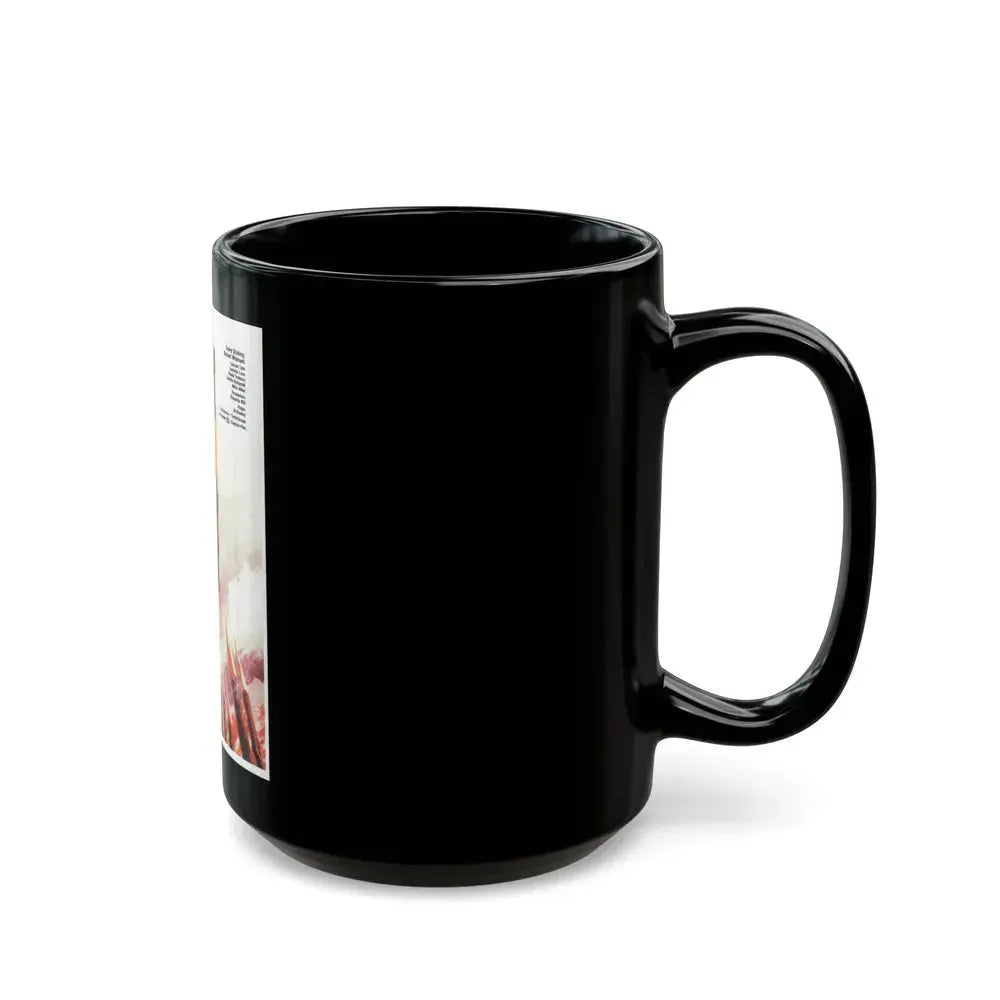 BATTLE OF THE AMAZONS (GERMAN 2) 1973 Movie Poster - Black Coffee Mug - Go Mug Yourself
