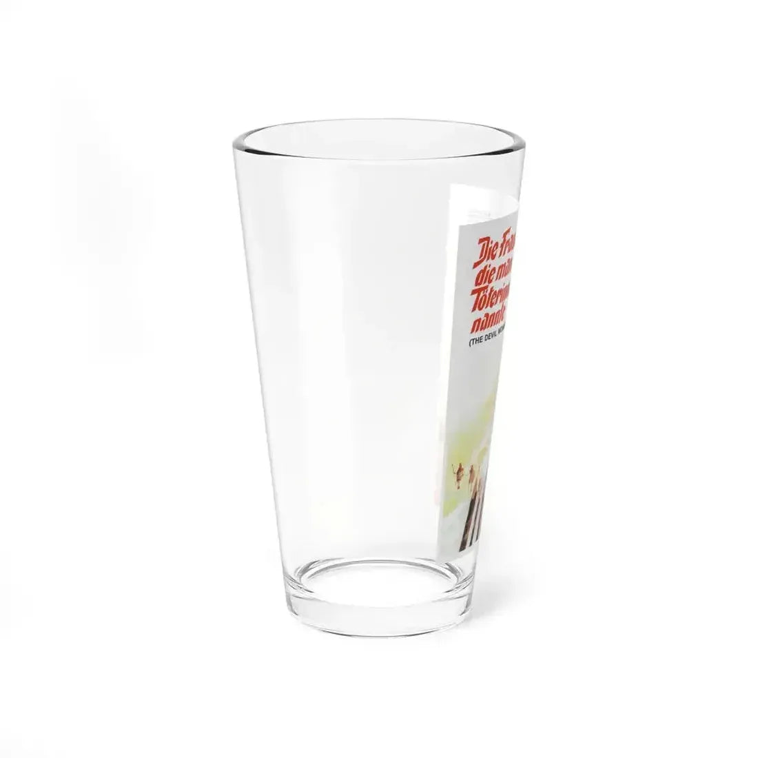 BATTLE OF THE AMAZONS (GERMAN 2) 1973 Movie Poster - Pint Glass 16oz - Go Mug Yourself