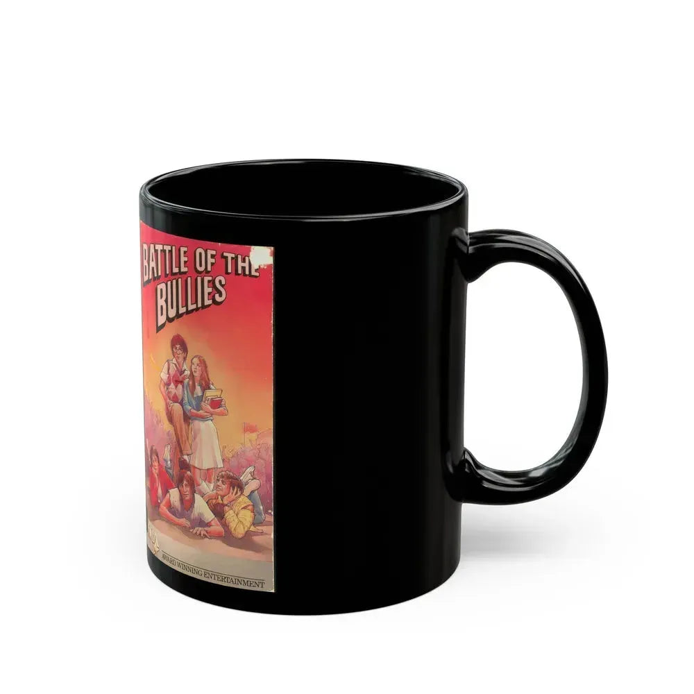 BATTLE OF THE BULLIES (VHS COVER) - Black Coffee Mug - Go Mug Yourself