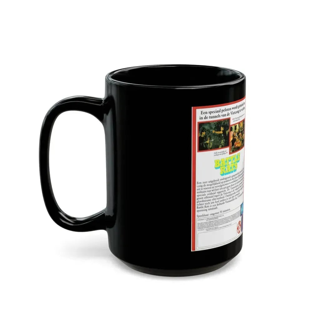 BATTLE RATS (VHS COVER) - Black Coffee Mug - Go Mug Yourself
