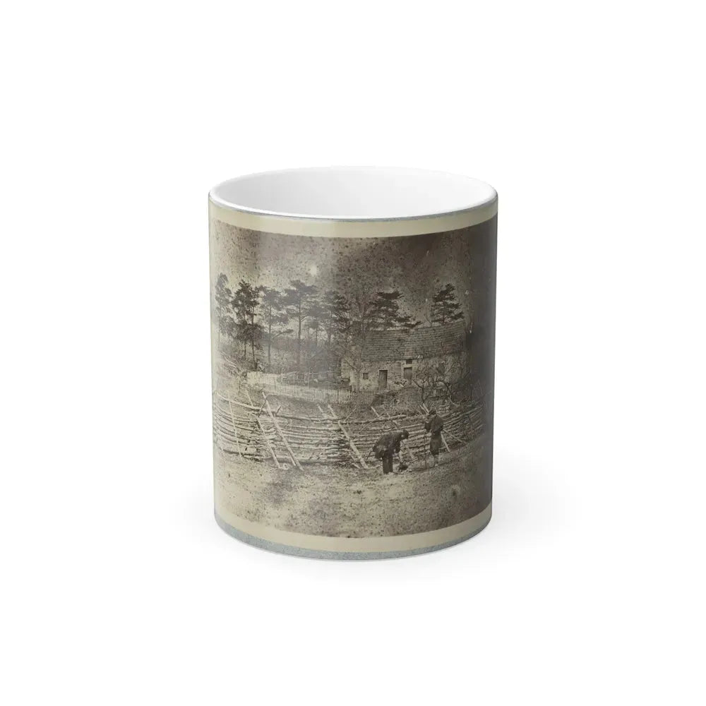 Battlefield of Bull Run, Matthew's House (U.S. Civil War) Color Changing Coffee Mug 11oz Default Title 11oz - Go Mug Yourself