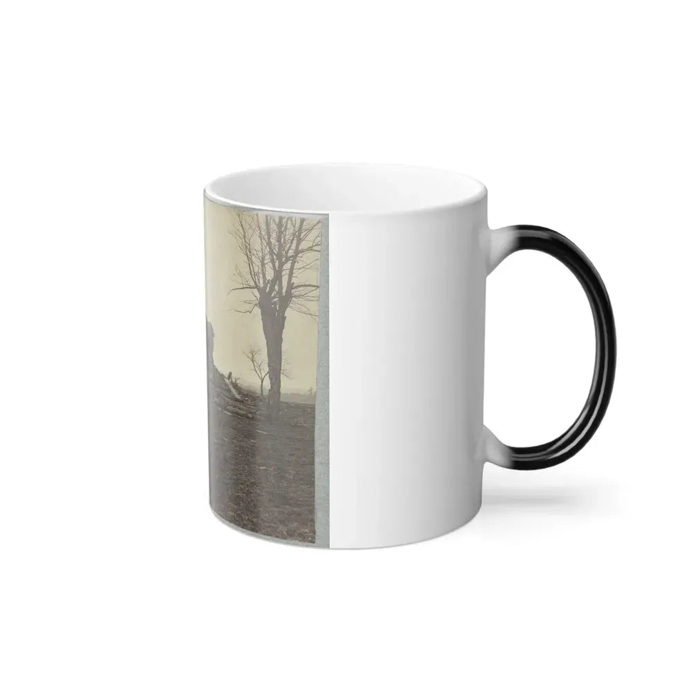 Battlefield of Bull Run, Ruins of Henry House (U.S. Civil War) Color Changing Coffee Mug 11oz - Go Mug Yourself