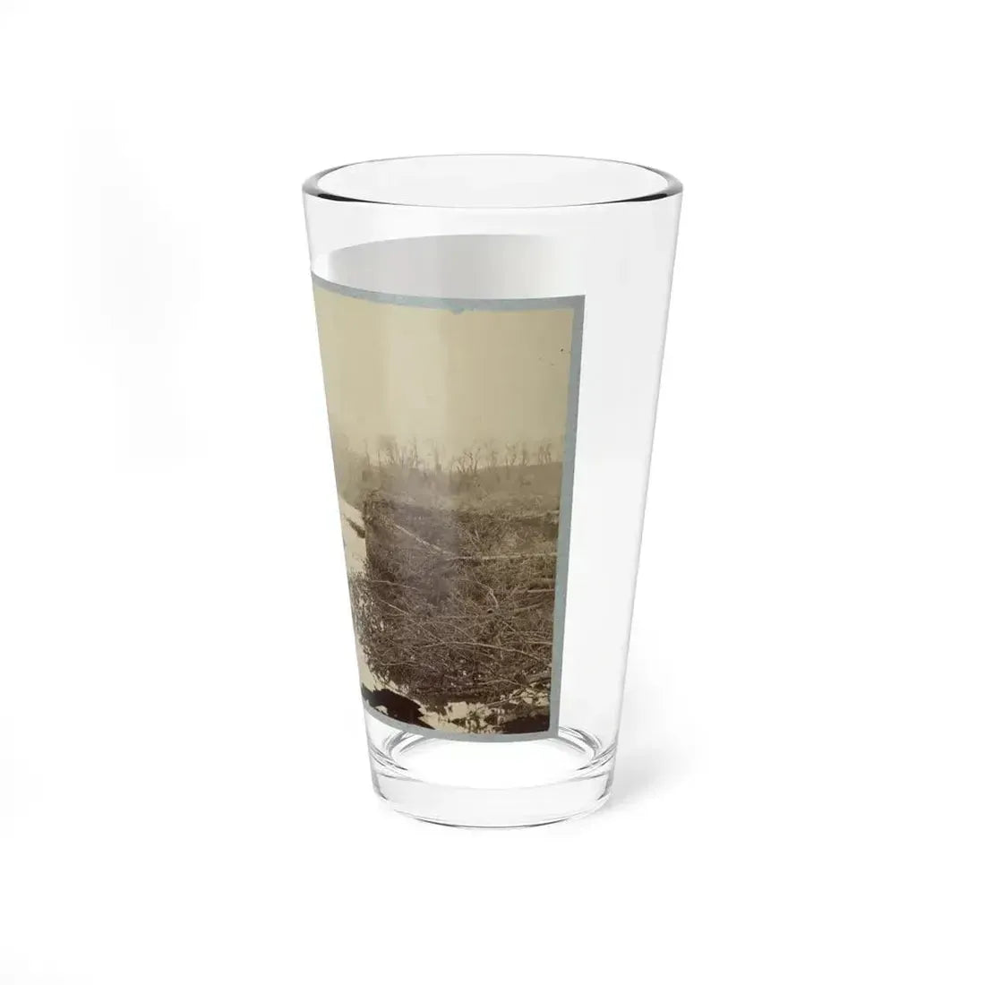 Battlefield Of Bull Run, Ruins Of The Stone Bridge 001 (U.S. Civil War) Pint Glass 16oz - Go Mug Yourself