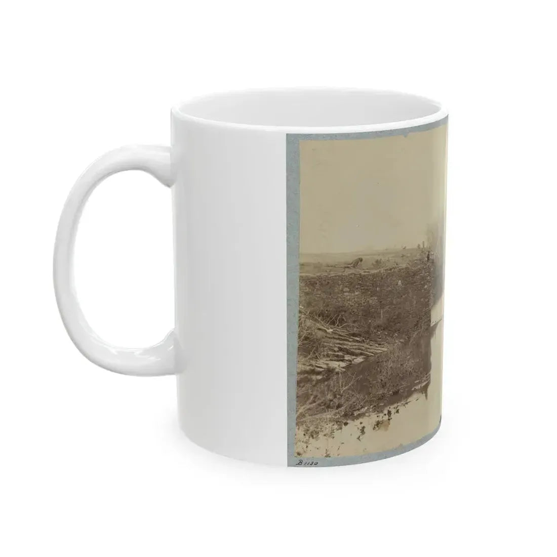 Battlefield Of Bull Run, Ruins Of The Stone Bridge 001 (U.S. Civil War) White Coffee Mug - Go Mug Yourself