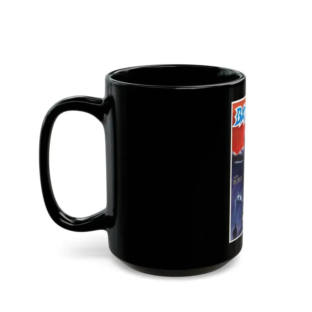 BATWOMAN 1968 Movie Poster - Black Coffee Mug - Go Mug Yourself