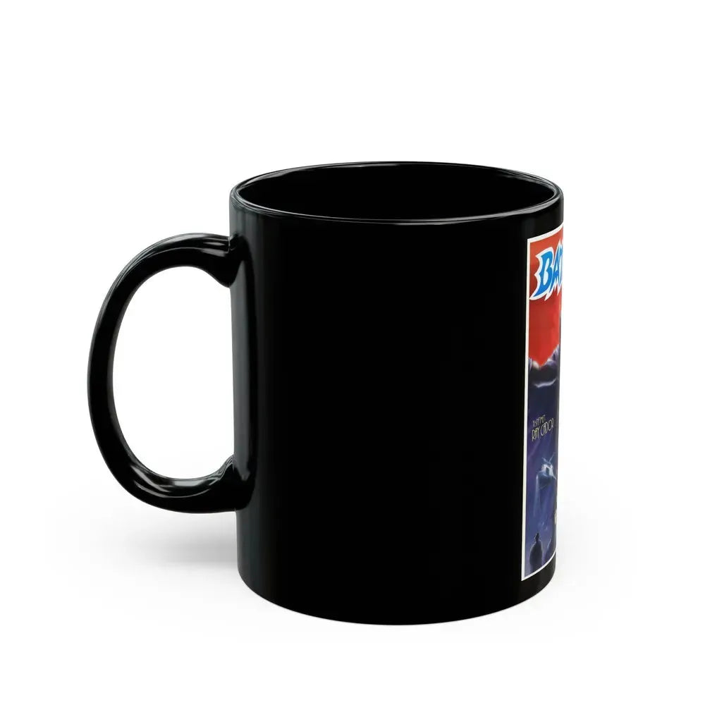 BATWOMAN 1968 Movie Poster - Black Coffee Mug - Go Mug Yourself