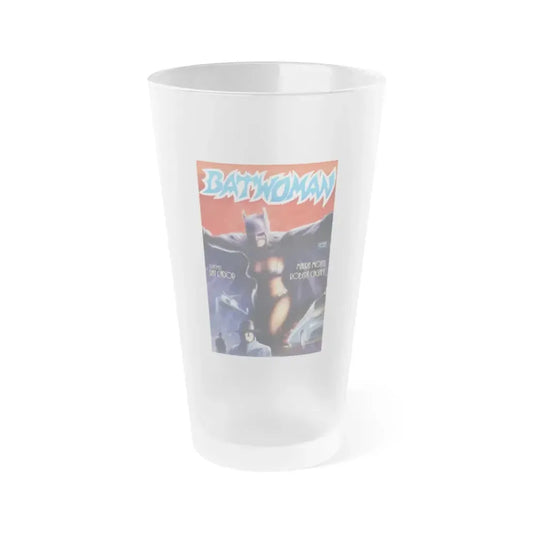 BATWOMAN 1968 Movie Poster - Frosted Pint Glass 16oz Default Title - Go Mug Yourself