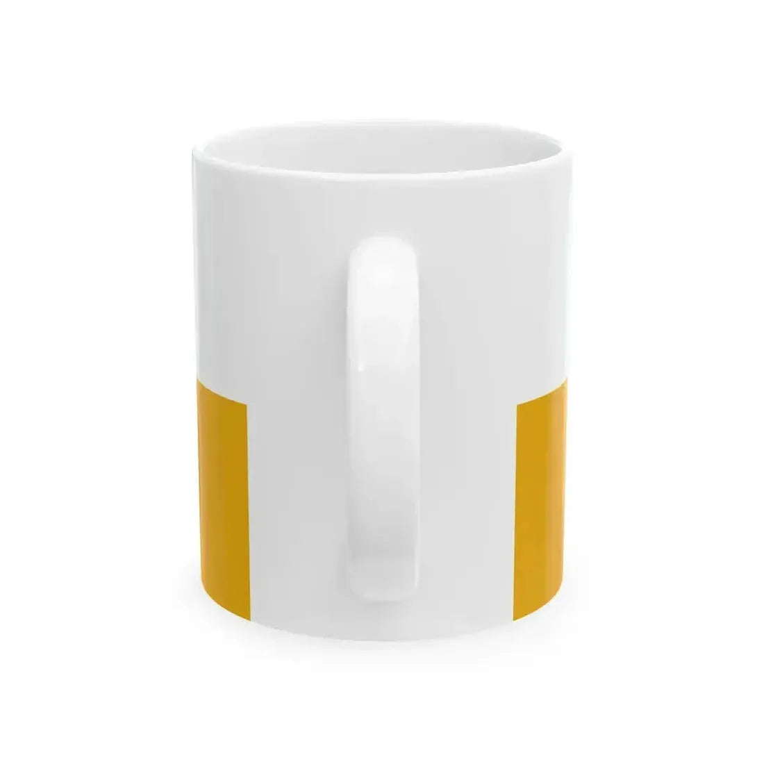 Bauska flag (Latvia) White Coffee Mug - Go Mug Yourself