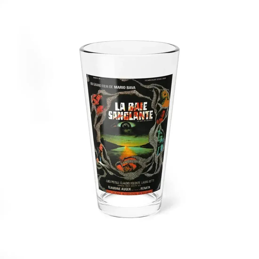 BAY OF BLOOD 1971 Movie Poster - Pint Glass 16oz 16oz - Go Mug Yourself