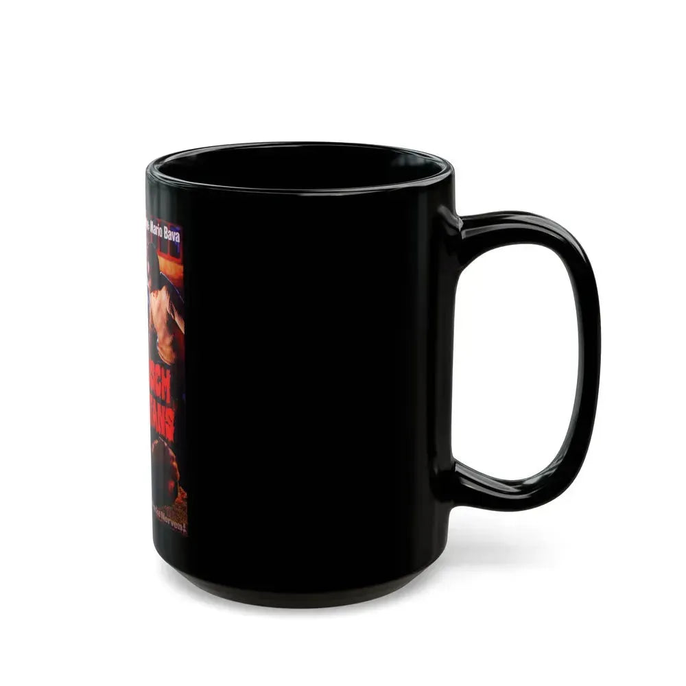 BAY OF BLOOD (GERMAN) 1971 Movie Poster - Black Coffee Mug - Go Mug Yourself