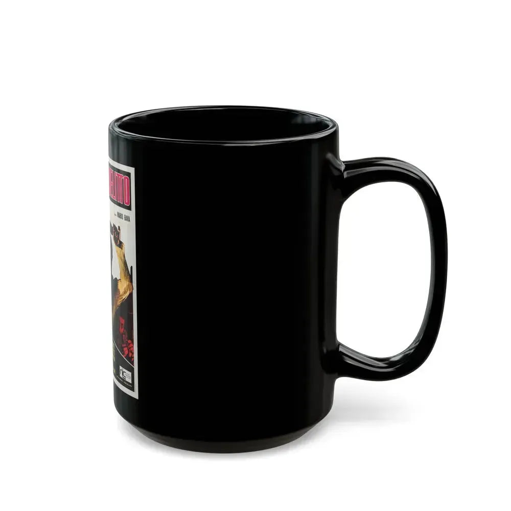 BAY OF BLOOD (ITALIAN) 4 1971 Movie Poster - Black Coffee Mug - Go Mug Yourself