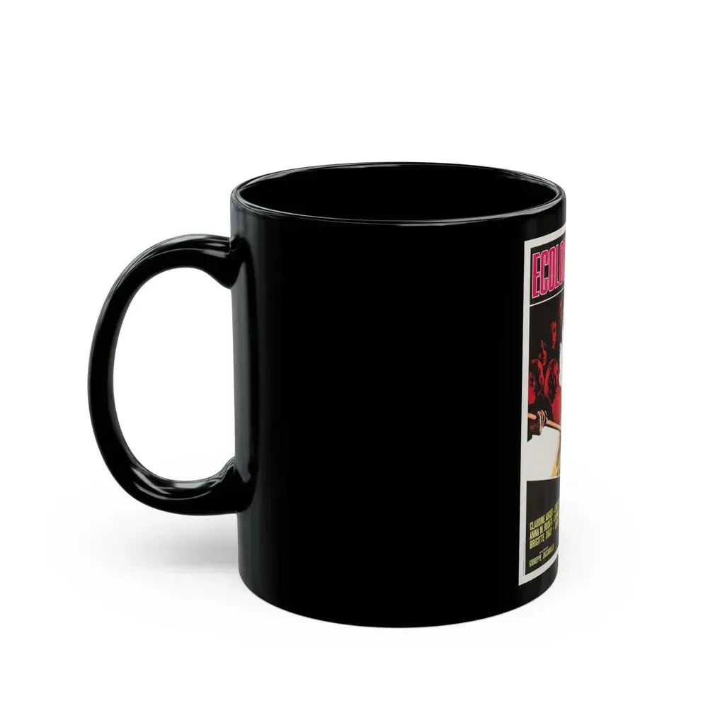 BAY OF BLOOD (ITALIAN) 4 1971 Movie Poster - Black Coffee Mug - Go Mug Yourself