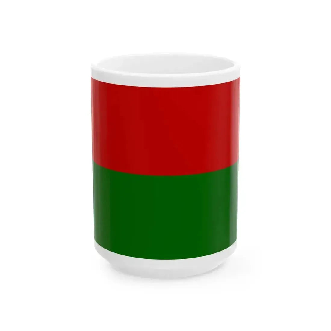 Bayonne flag (France) White Coffee Mug 15oz - Go Mug Yourself