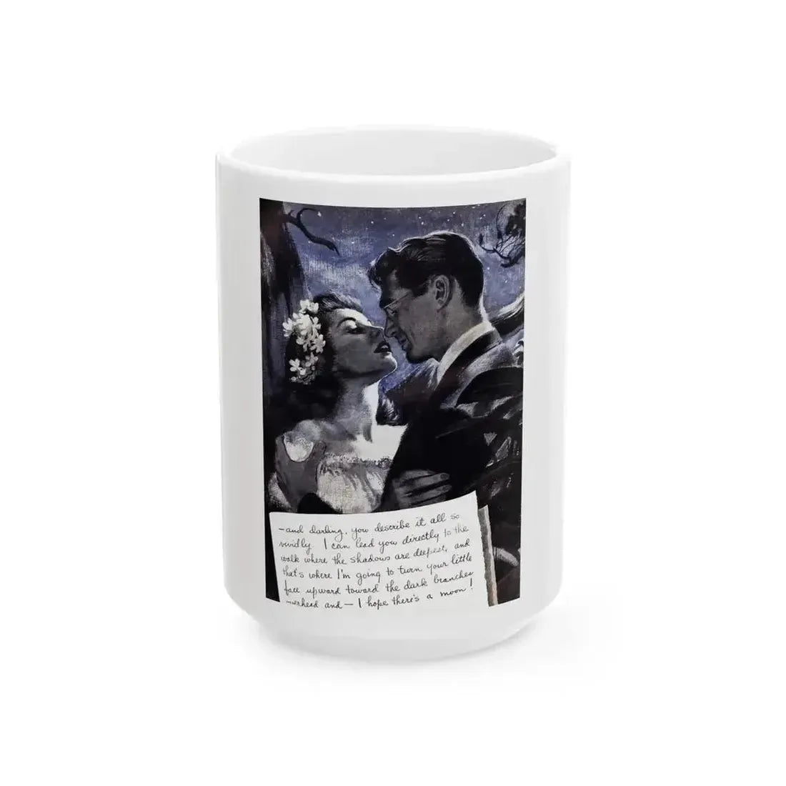 Be Sure to Write!, Redbook, November 1946 - White Coffee Mug 15oz - Go Mug Yourself