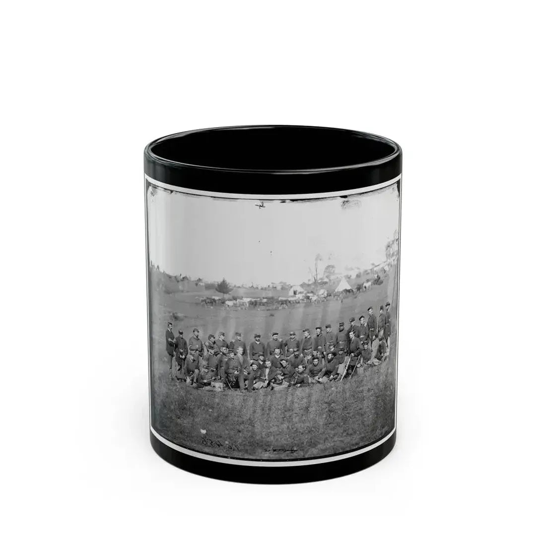 Bealeton, Va. Company G, 93d New York Infantry (U.S. Civil War) Black Coffee Mug 11oz - Go Mug Yourself