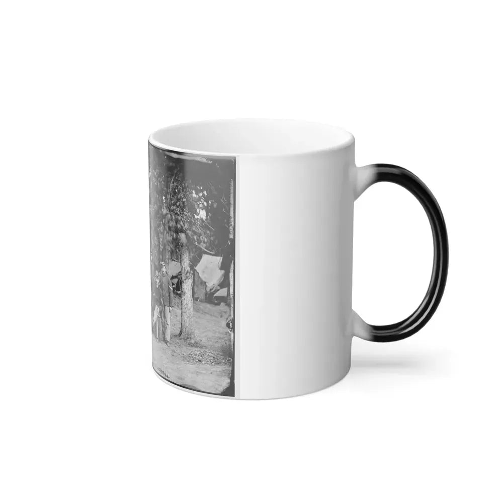Bealeton, Va. Officers and Noncommissioned Officers of Co. D, 93D New York Infantry (U.S. Civil War) Color Changing Coffee Mug 11oz - Go Mug Yourself