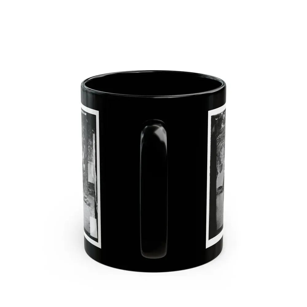 Bealeton, Virginia. Army Of The Potomac Officer's Mess Of Company D, 93d New York Infantry (U.S. Civil War) Black Coffee Mug - Go Mug Yourself
