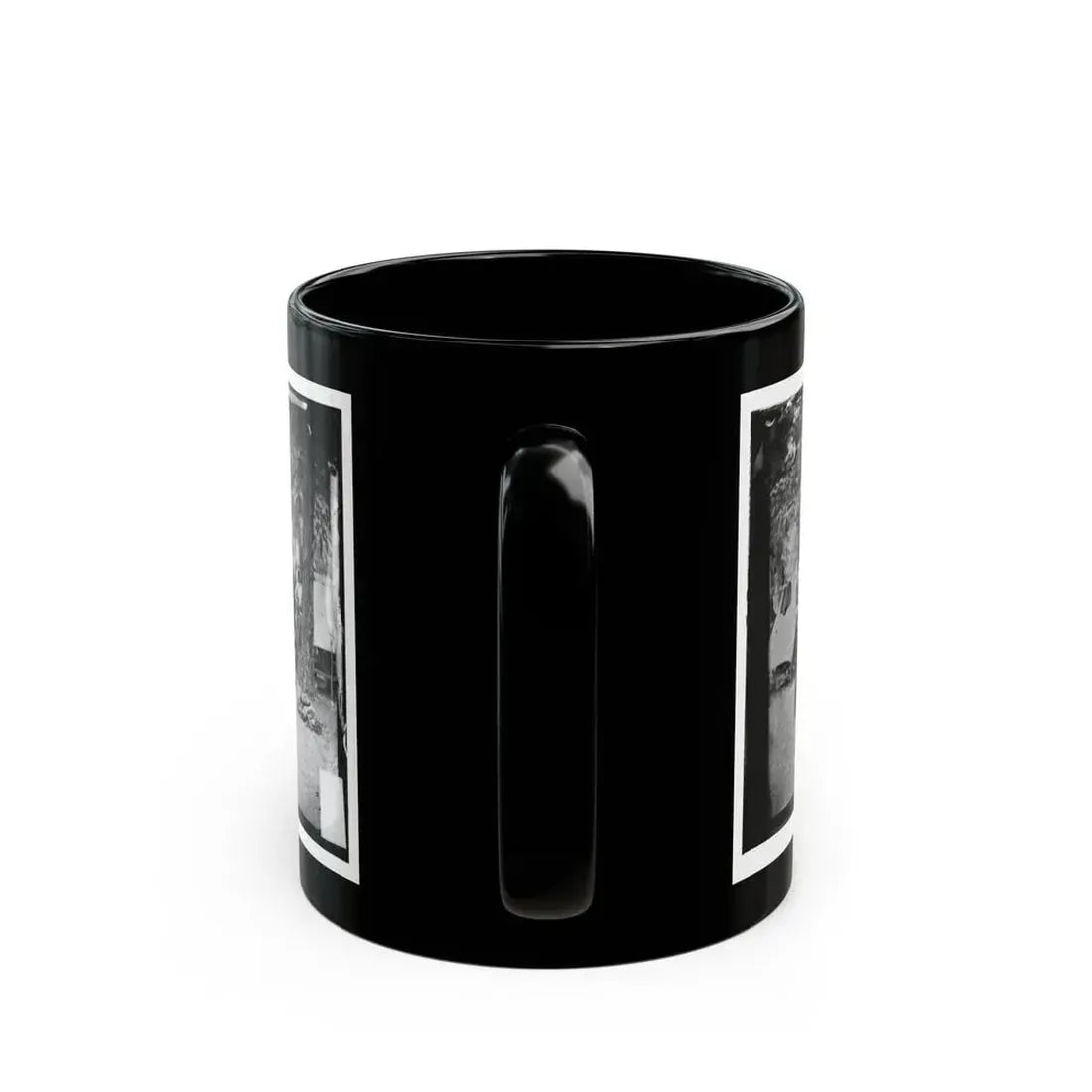 Bealeton, Virginia. Army Of The Potomac Officer's Mess Of Company D, 93d New York Infantry (U.S. Civil War) Black Coffee Mug - Go Mug Yourself