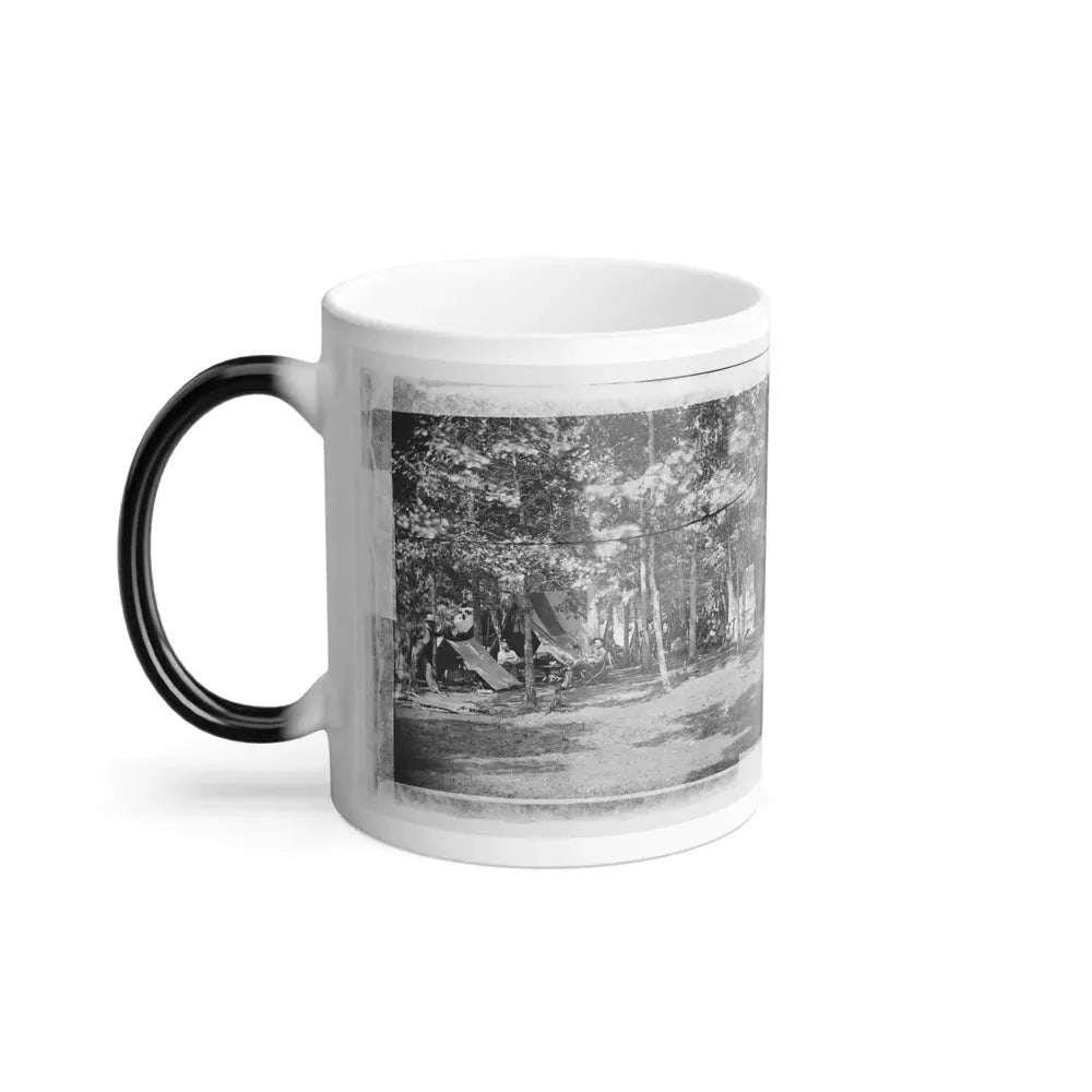 Bealeton, Virginia. Camp of Company B, 93D New York Volunteers (U.S. Civil War) Color Changing Coffee Mug 11oz - Go Mug Yourself