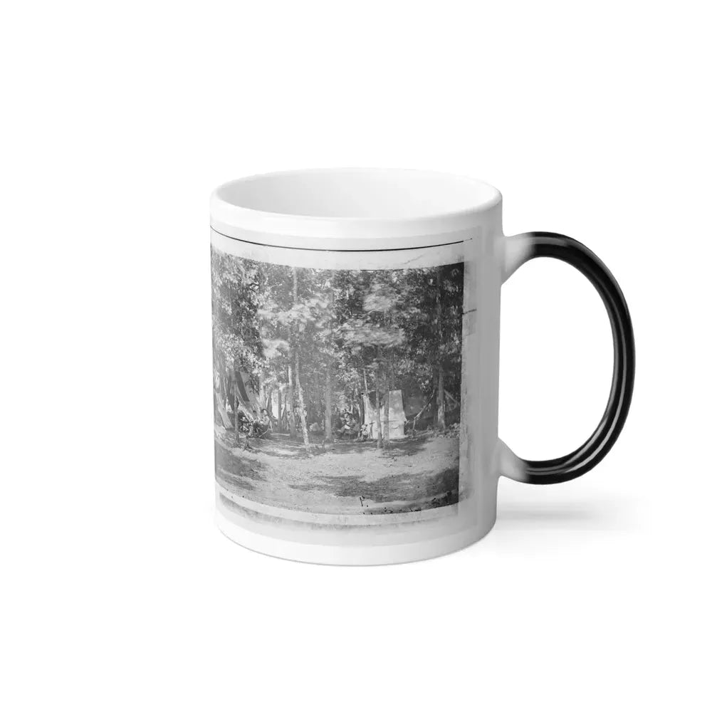 Bealeton, Virginia. Camp of Company B, 93D New York Volunteers (U.S. Civil War) Color Changing Coffee Mug 11oz - Go Mug Yourself