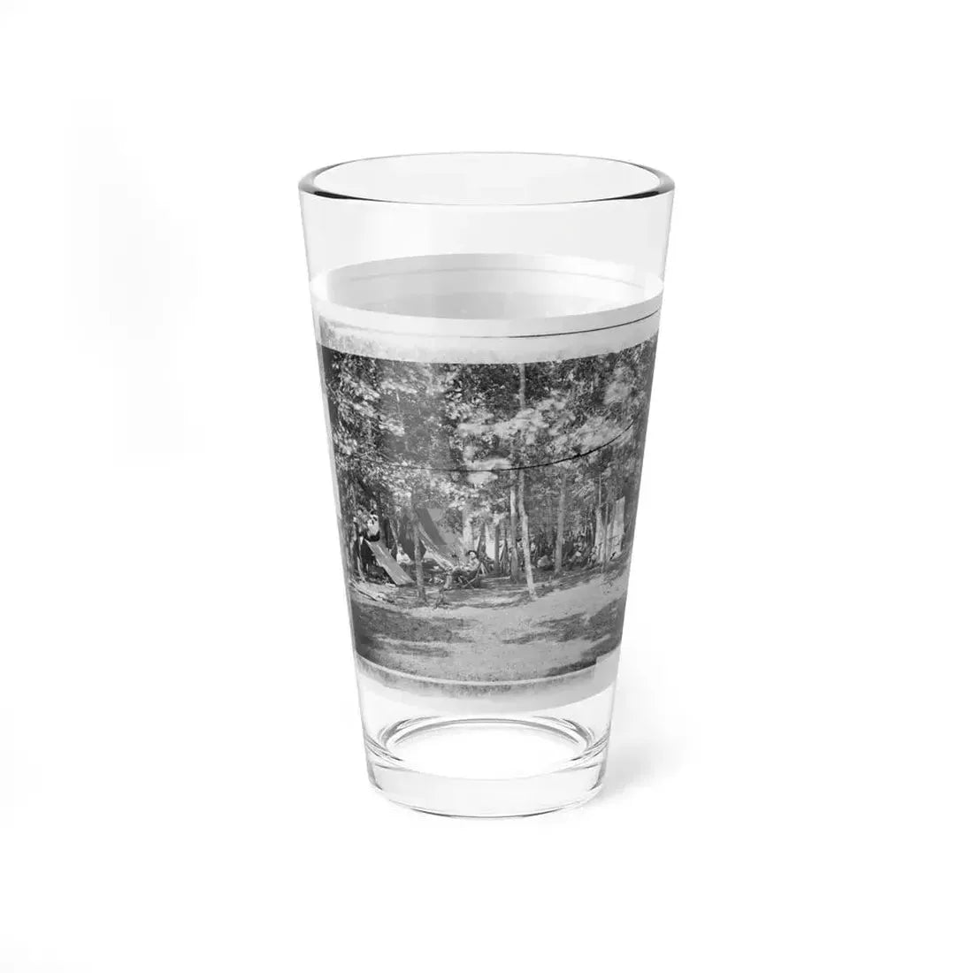 Bealeton, Virginia. Camp Of Company B, 93d New York Volunteers (U.S. Civil War) Pint Glass 16oz - Go Mug Yourself
