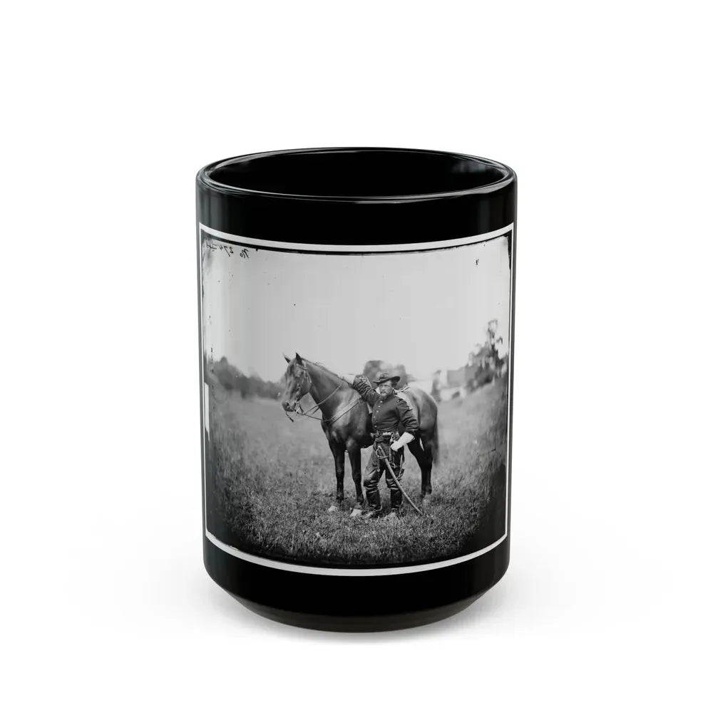 Bealeton, Virginia. Capt. Henry Page, Assistant Quarter Master, At Army Of The Potomac Headquarters (U.S. Civil War) Black Coffee Mug 15oz - Go Mug Yourself