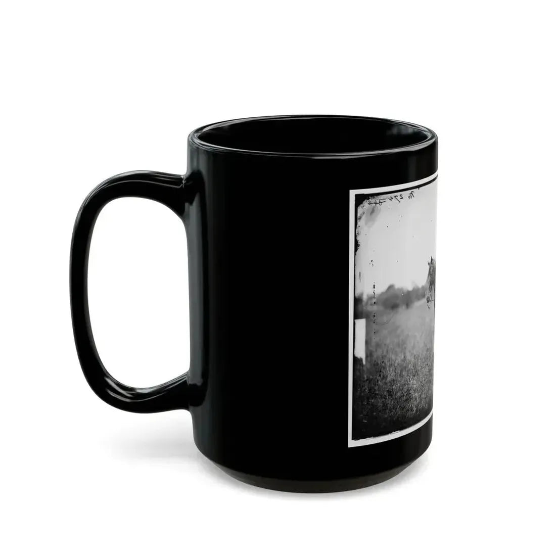 Bealeton, Virginia. Capt. Henry Page, Assistant Quarter Master, At Army Of The Potomac Headquarters (U.S. Civil War) Black Coffee Mug - Go Mug Yourself
