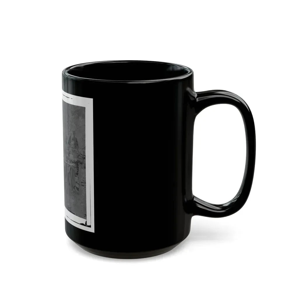 Bealeton, Virginia. Captain Henry P. Smith's Mess. Company D, 93d New York Volunteers (U.S. Civil War) Black Coffee Mug - Go Mug Yourself