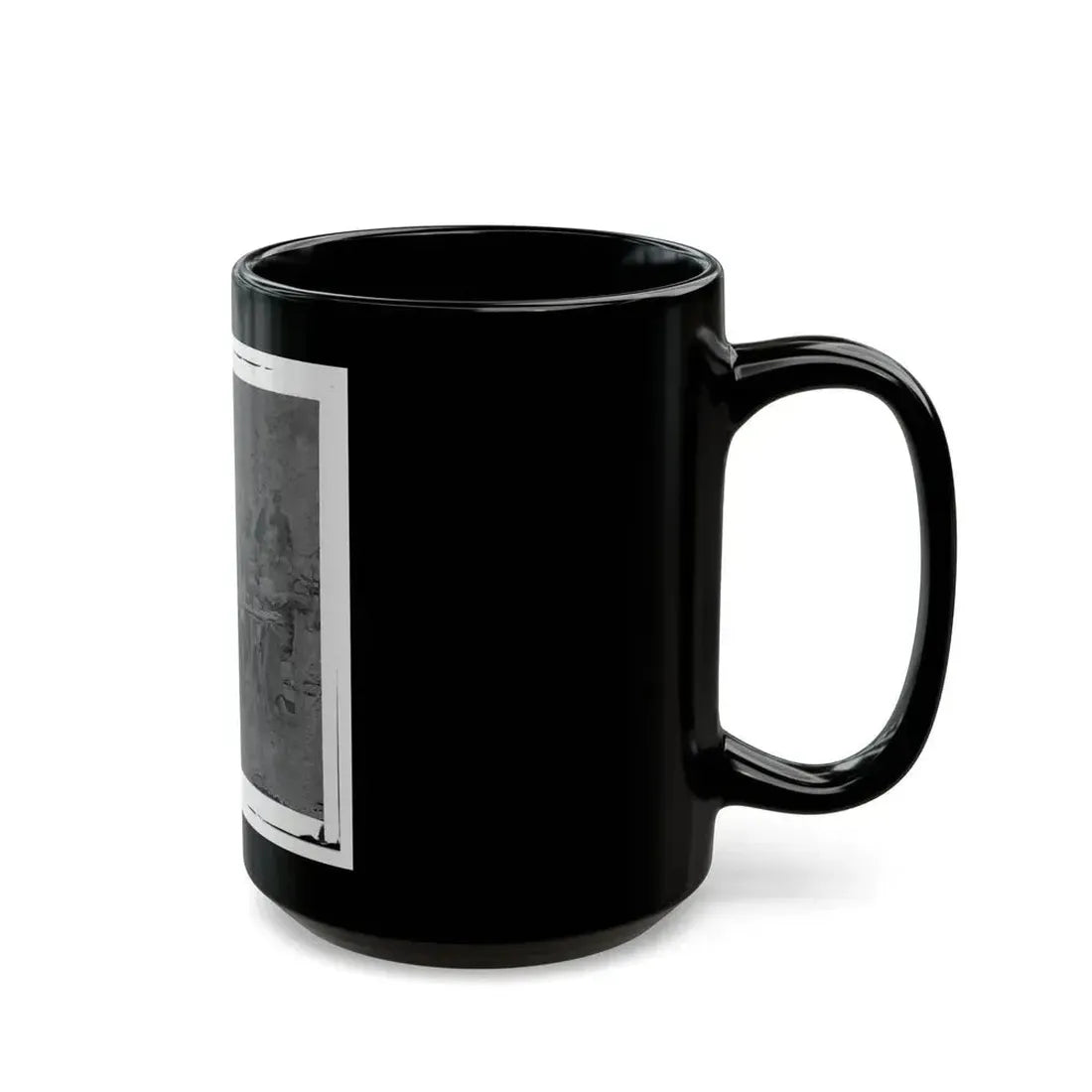Bealeton, Virginia. Captain Henry P. Smith's Mess. Company D, 93d New York Volunteers (U.S. Civil War) Black Coffee Mug - Go Mug Yourself