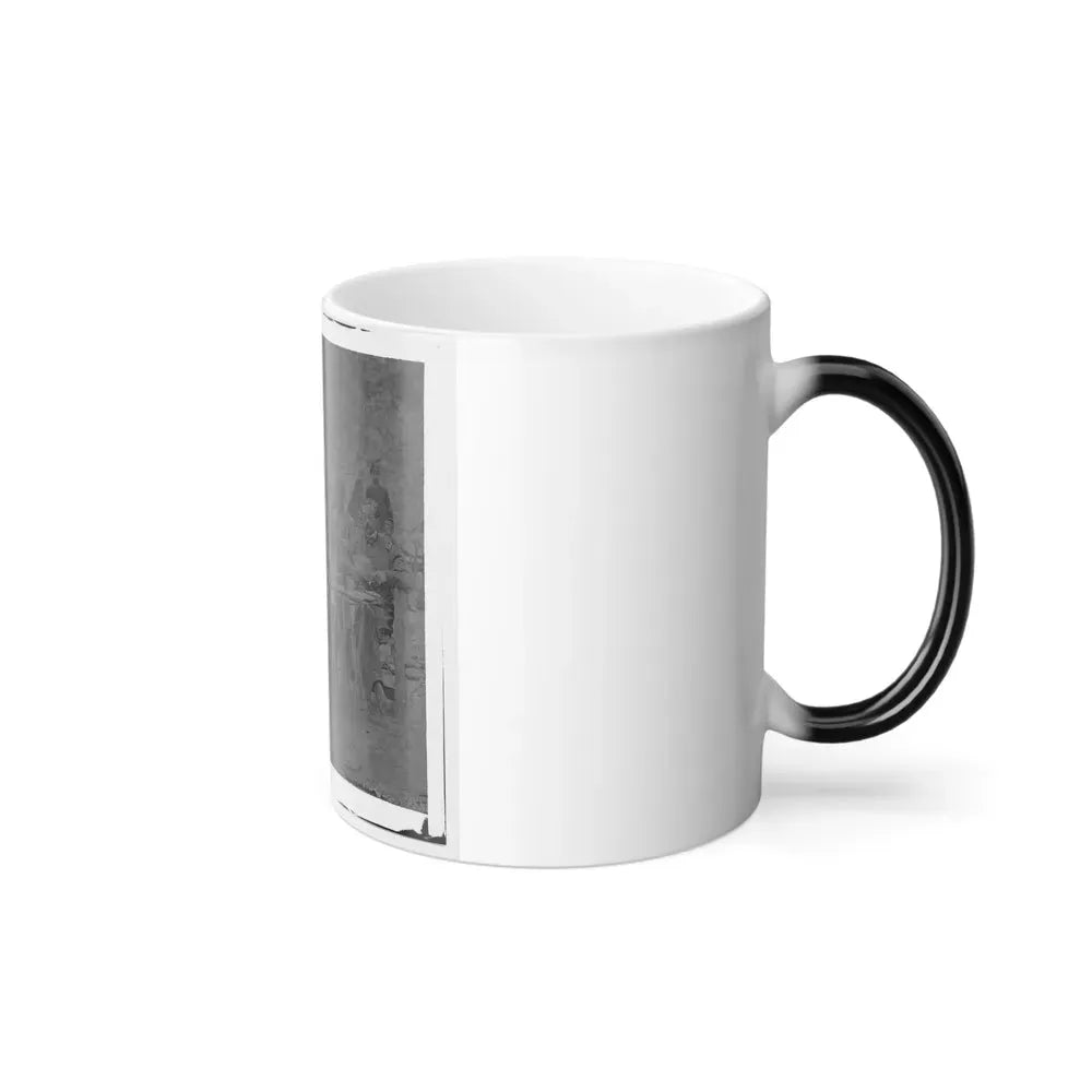 Bealeton, Virginia. Captain Henry P. Smith's Mess. Company D, 93D New York Volunteers (U.S. Civil War) Color Changing Coffee Mug 11oz - Go Mug Yourself