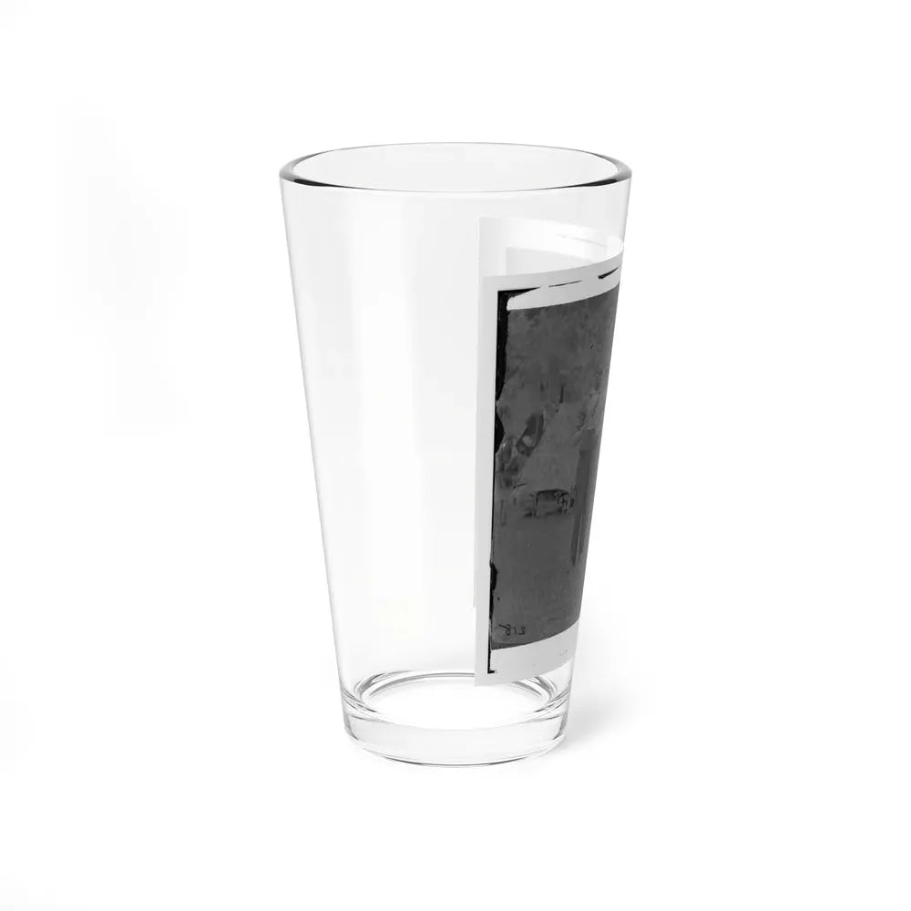 Bealeton, Virginia. Captain Henry P. Smith's Mess. Company D, 93d New York Volunteers (U.S. Civil War) Pint Glass 16oz - Go Mug Yourself