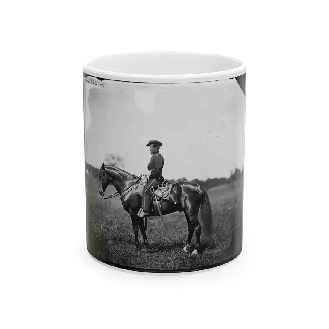 Bealeton, Virginia. Captain Henry Page, Assistant Quartermaster, At Army Of The Potomac Headquarters (U.S. Civil War) White Coffee Mug 11oz - Go Mug Yourself