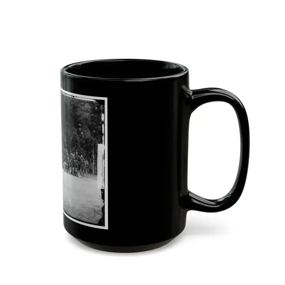 Bealeton, Virginia. Company A, 93d New York Infantry(2) (U.S. Civil War) Black Coffee Mug - Go Mug Yourself