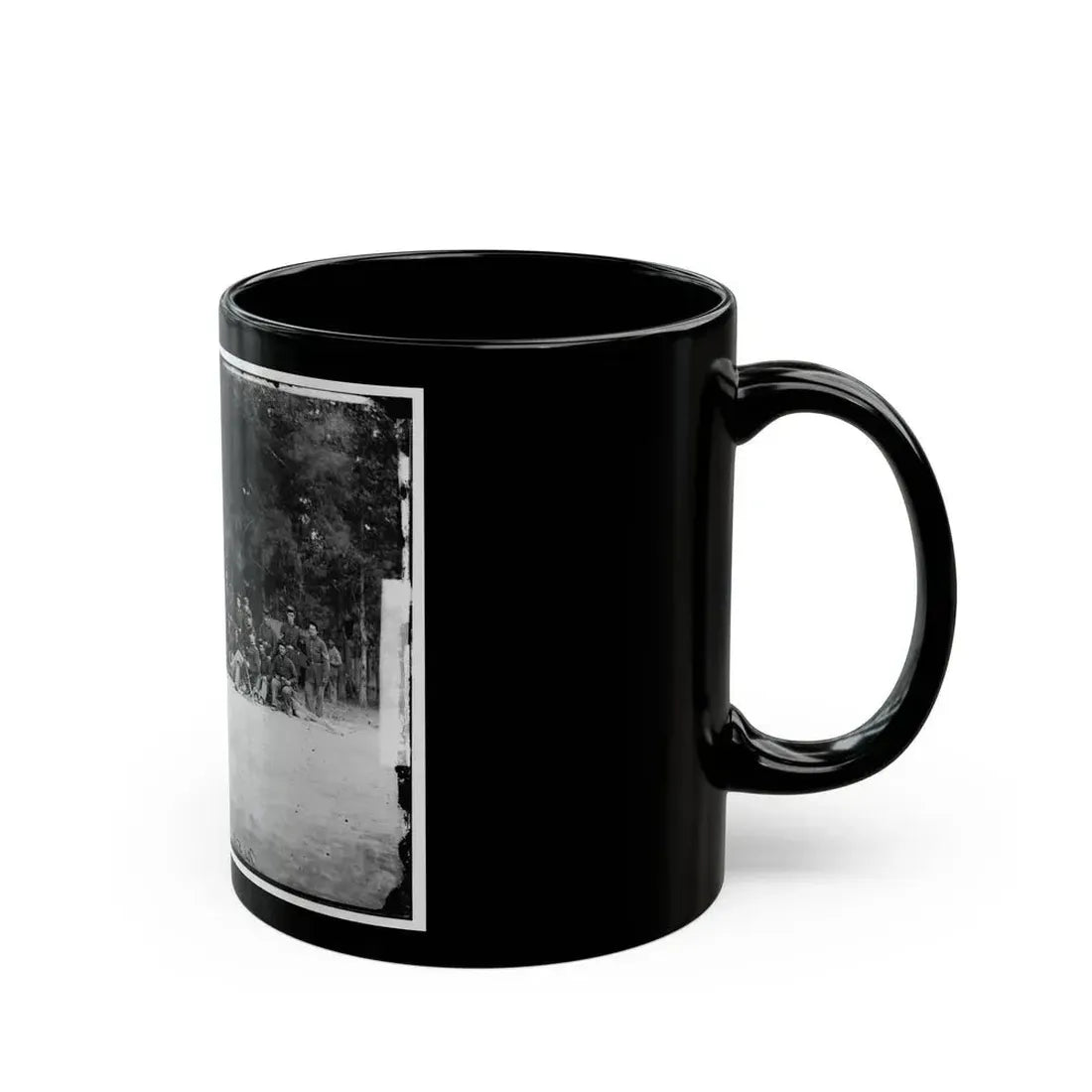 Bealeton, Virginia. Company A, 93d New York Infantry(2) (U.S. Civil War) Black Coffee Mug - Go Mug Yourself
