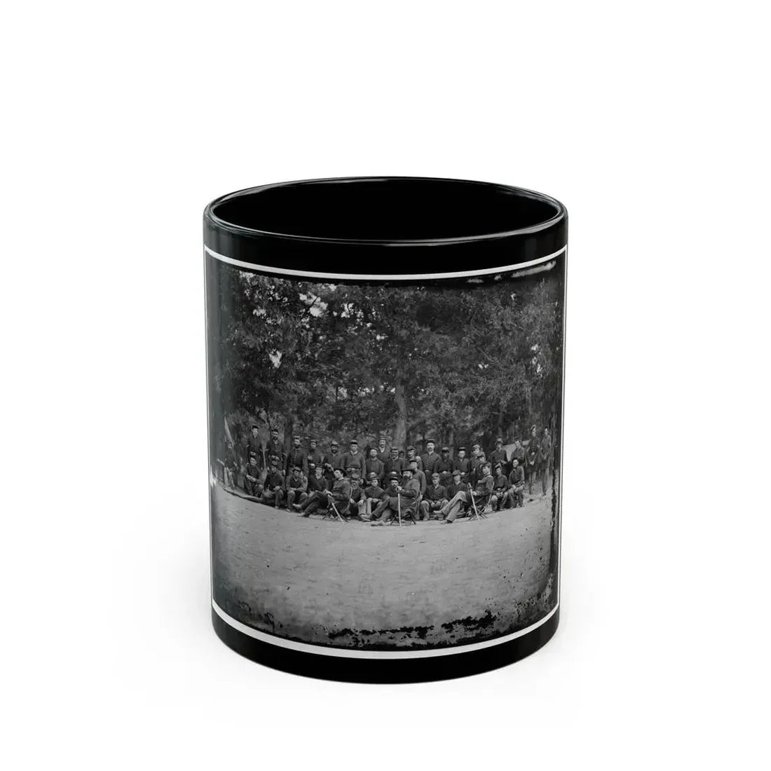 Bealeton, Virginia. Company A, 93d New York Infantry (U.S. Civil War) Black Coffee Mug 11oz - Go Mug Yourself